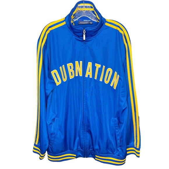 Renegade Golden State Warriors Dub Nation Fan Jacket Size Large - Picture 1 of 9